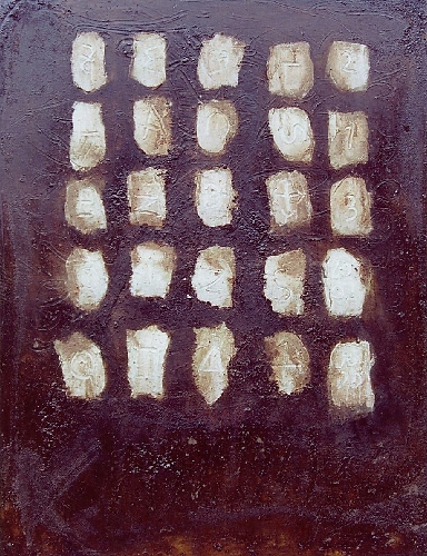 HENSA  UE

175x135

Steinstaub aus Mallorca, Pigmente, Acryl auf Leinwand
175 x 135  cm