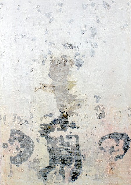 MARU  Juni   2007

155x115cm

Reispapier aus Peking,Pigmente,Acryl,Leim Graphit,China Tusche auf Leinwand