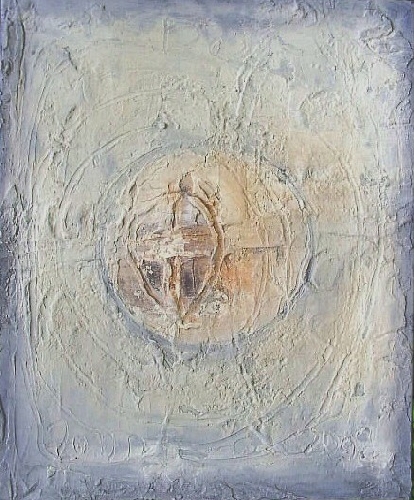 TAI 1 2002 

85x70 cm

Steinstaub aus Mallorca,Pigmente,Acryl auf Leinwand