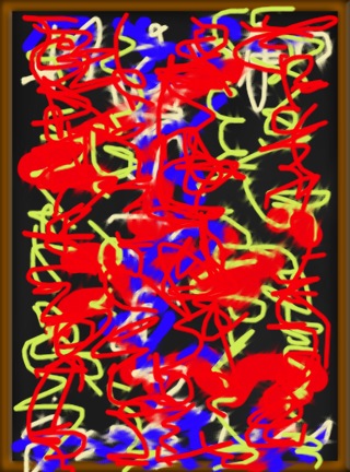 JoDD-I-Phone Art 16

20x30cm

mit 1 Finger auf dem I-Phone gemalt,Farbtintendruck auf Papier auf Leinwand