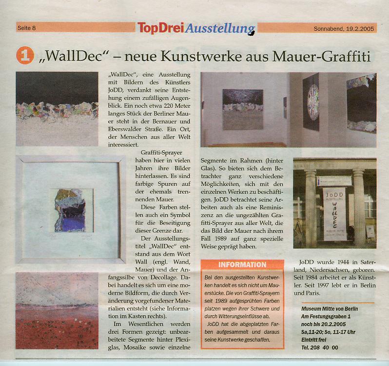 Ausstellung Musem Mitte von Berlin

walldec in top 3 vom 19.2.05

