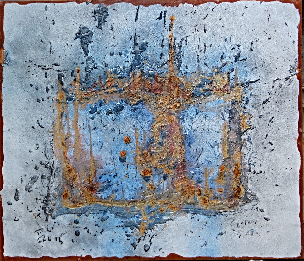 MADONOSOTO 155x180cm 1.August 2015



Acryl,Schellack,Pigmente Holzkohlenstaub auf Leinwand 