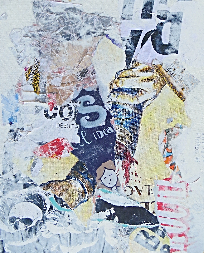 JoDDpopARTberlin DEBUT

50x40 cm 20.Januar 2016

Decollage / Collage von Plakatabrissen in der Kastanienallee in Berlin Prenzlauer Berg