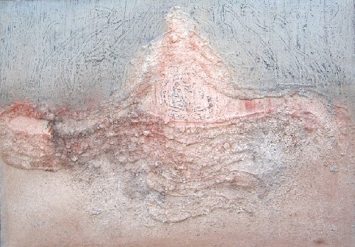 CASTELLET 2005

120 x 160 cm

Steinstaub aus Mallorca und Südfrankreich, Acryl,Pigmente auf Leinwand