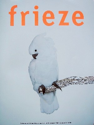 Annonce im Kunstmagazin FRIZE (London) Sommer 2005



