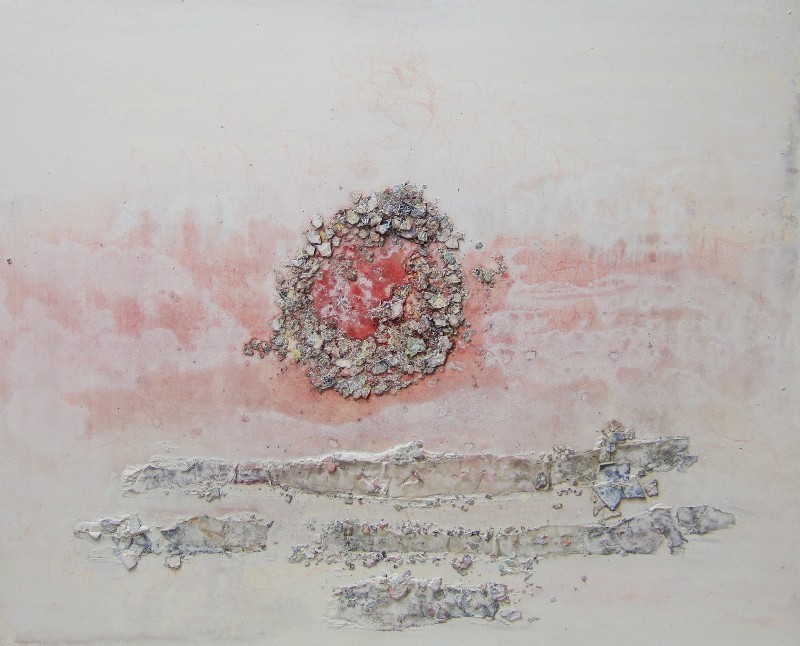 Wisby 20     2006

80 x 100 cm

Pigmente,Acryl,Leim,Papier,Beize,Buntstift auf Leinwand