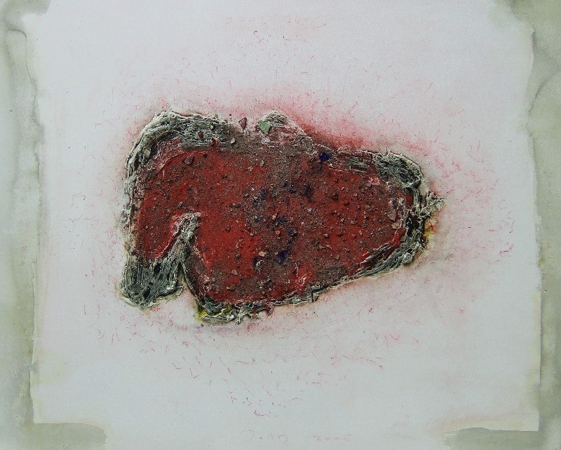 Wisby 21     2006

80 x 100 cm

Pigmente,Acryl,Leim,Steinstaub aus Mallorca,Beize,Buntstift auf Leinwand