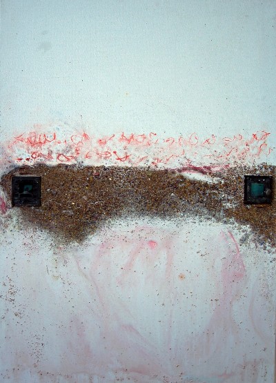 Wisby 8   2005

70 x 50 cm

Pigmente,Acryl,Guache,Dia auf Leinwand