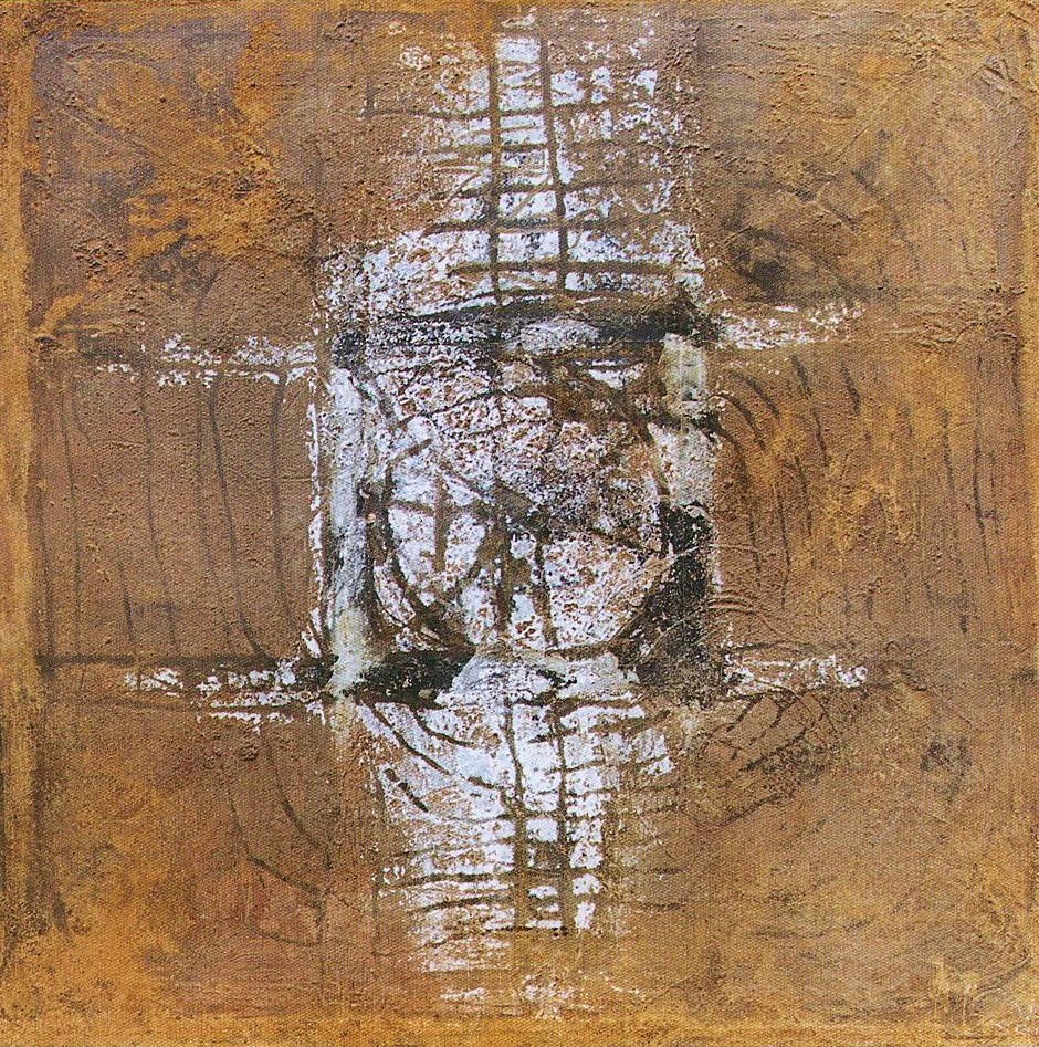 CUNOVE  HM

180x180 cm

Asche aus Berlin, Acryl, Bitumen, Graphit,
Pigmente auf Leinwand
