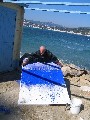  bei der Arbeit in Bandol-Südfrankreich im März 2005

