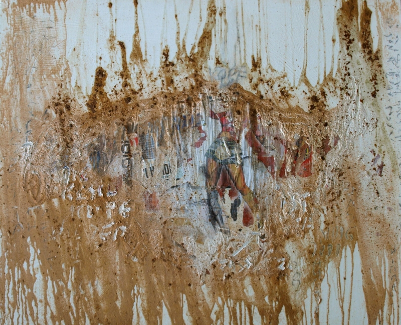 YONGREN  August 2008 ü

140x70cm

Acryl,Pigmente,Felsstaub,Plakat-Decollage,Graphit auf Leinwand