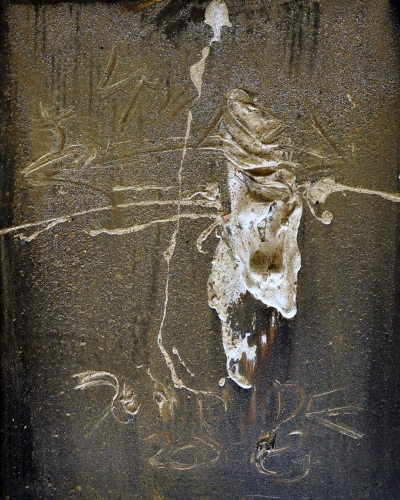 ECUN   Dez.2008

50x40cm

Asche,Acryl,Pigmente,Staub,Holzkohle,Schellack,Bitumen auf Leinwand