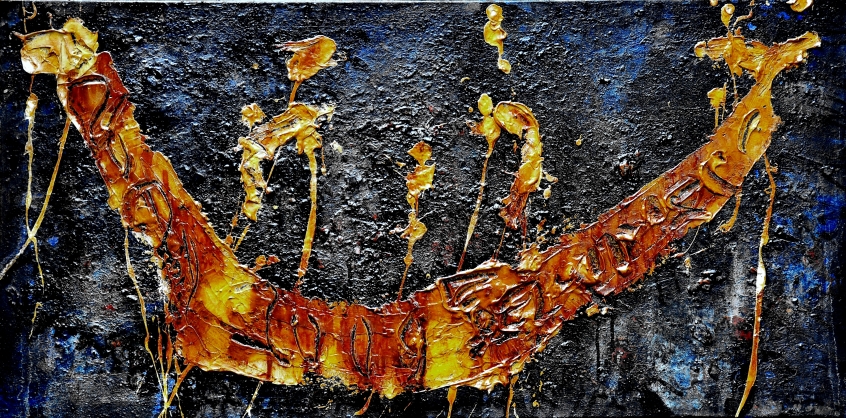 AMDO Juli 2009

 140x70cm

Asche,Acryl,Pigmente,Schellack,auf Leinwand