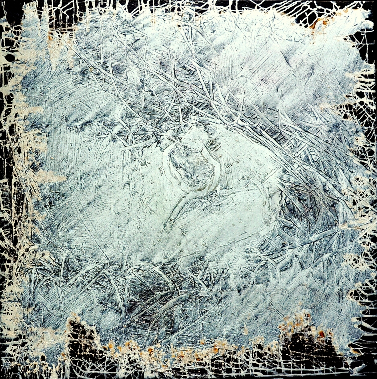 MACANESE     August 2009

180x180 cm

Asche,Acryl,Pigmente,Graphit,Schellack,auf Leinwand