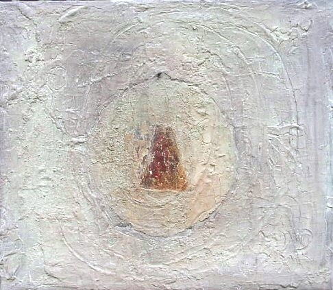 TAI 4 - 2002 V

 65x75 cm

Steinstaub aus Mallorca,Pigmente,Acryl auf Leinwand