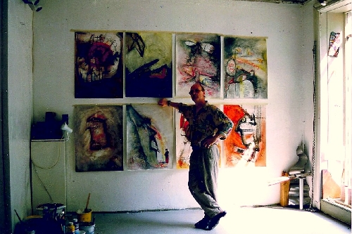 JoDD im Atelier AG 20 

Hamburg St.Pauli

1995