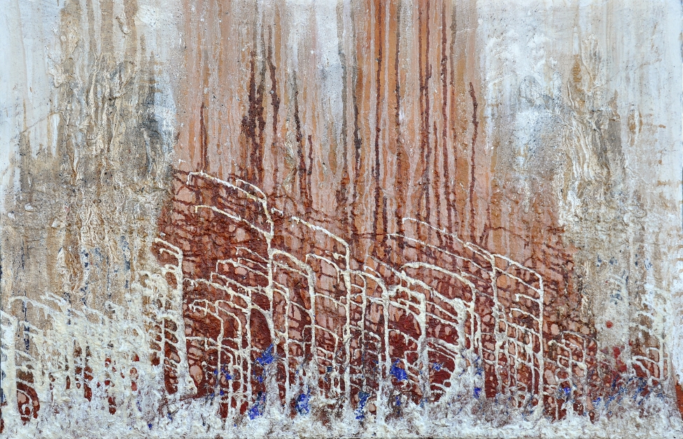 DANBA   April 2010 

130x150 cm

Acryl,Asche,Holzkohle,Pigmente,Schellack  auf Leinwand