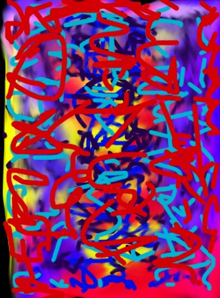 JoDD-I-PhoneART 9

20x30cm

mit 1 Finger auf dem I-Phone gemalt,Farbtintendruck auf Papier auf Leinwand