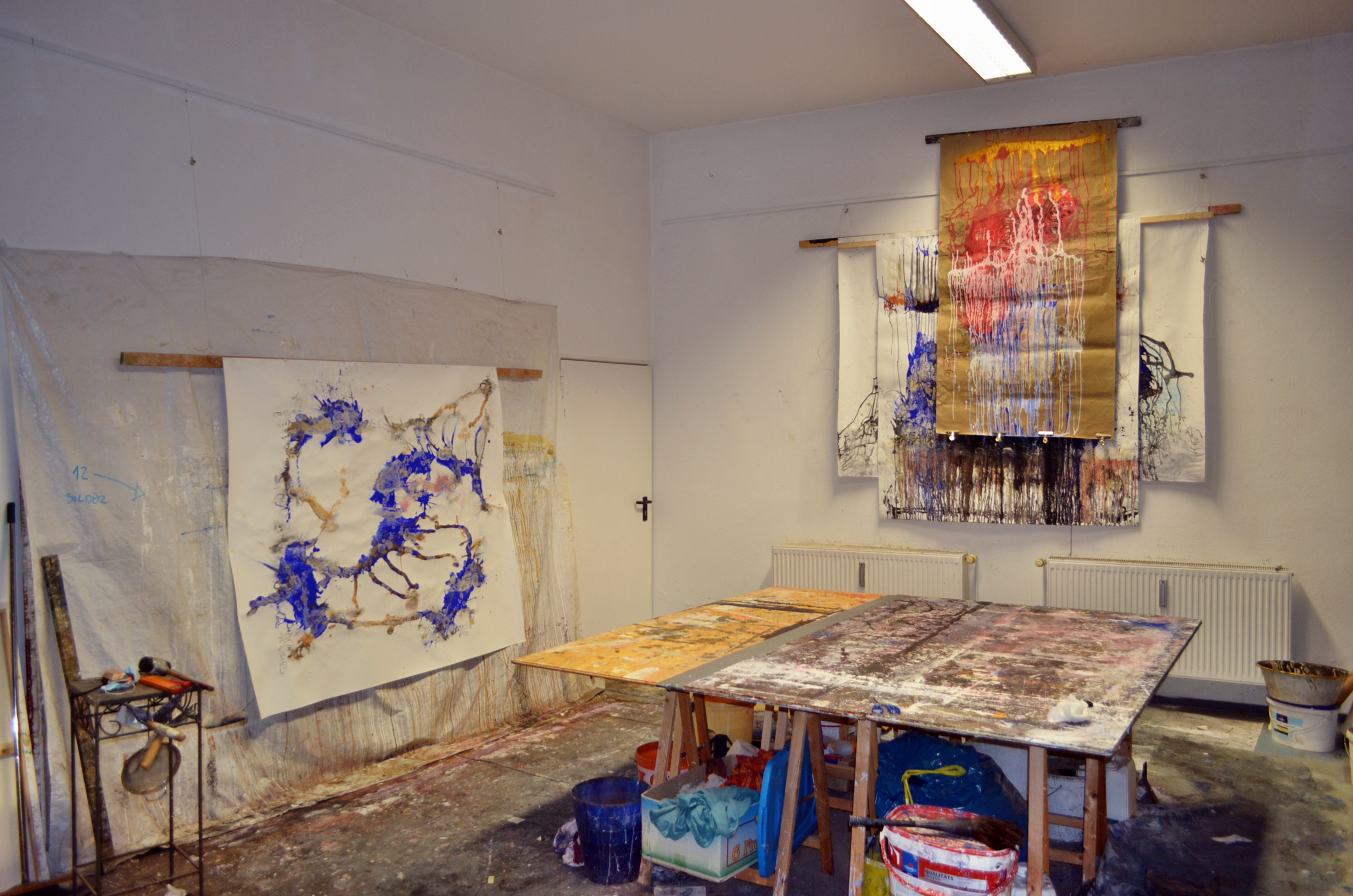  im Atelier Februar 2012



