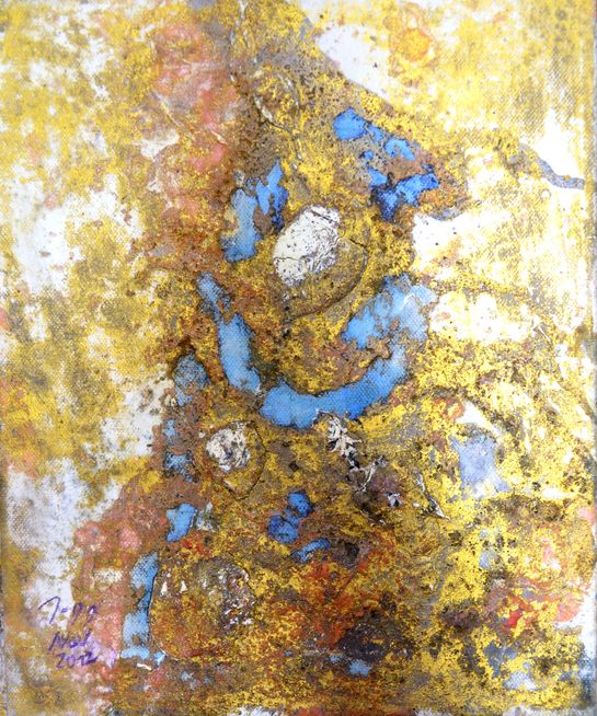 XIAOGNovember 2012

 25x30cm 

Acryl,Asche Schellack, auf Leinwand