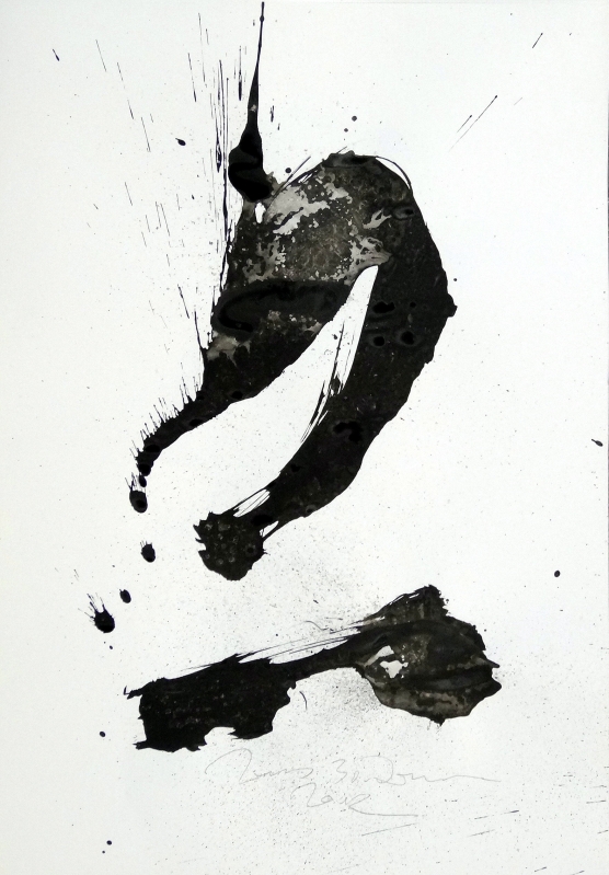 OMOSHIRO 9 -   (Zeichenkarton) 30.12.2012

 61x43 cm

Chinatusche,schellack,Graphit auf zeichenkarton