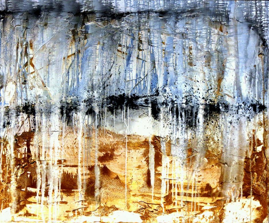 RENSHIDE  18.März 2013

160x180cm

Acryl, Asche, Schellack, Pigmente, Chinatusche auf Leinwand