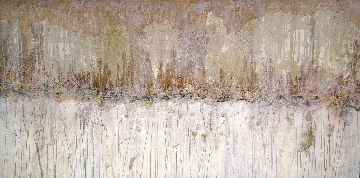 TUPO  1.Januar 2014

150x300cm

Acryl, Schellack, Holzkohle,Staub,Sand, Pigmente auf Leinwand