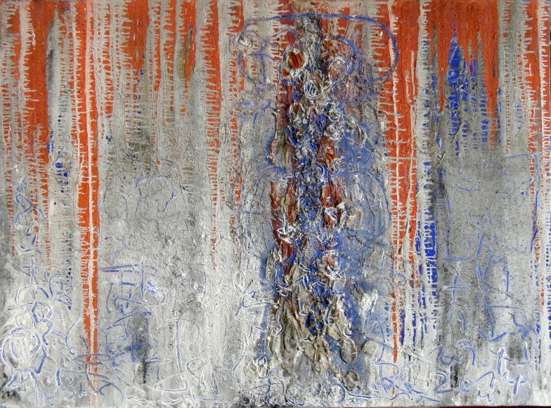 GUREBURONOZU 16.September 2014

200x150cm

Acryl,Holzkohlenstaub, Schellack,Staub,Sand, Pigmente auf Leinwand