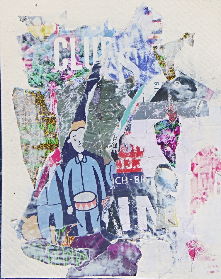 JoDDpopARTberlin CLU

50x40 cm 20.Januar 2016

Decollage / Collage von Plakatabrissen in der Kastanienallee in Berlin Prenzlauer Berg