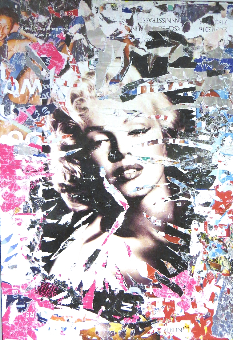 JoDDpopARTberlin  Z  7.März 2016

 140x100cm 

Decollage  Collage von Plakatabrissen in der Kastanienallee in Berlin Prenzlauer Berg und Poster